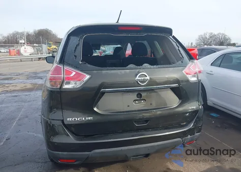 2015 Nissan Rogue S from USA, damaged, VIN KNMAT2MT2FP507655